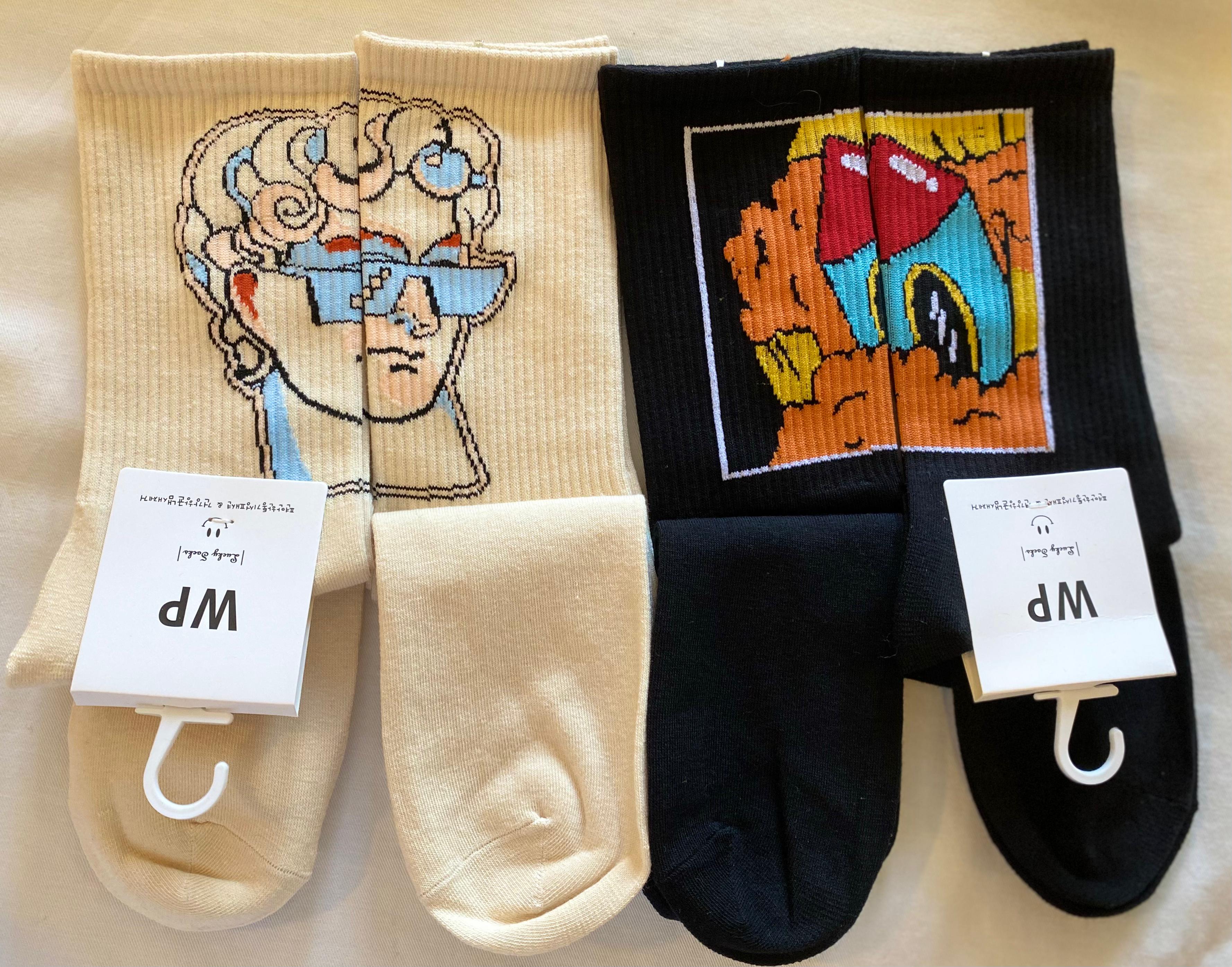 Medias con diseños